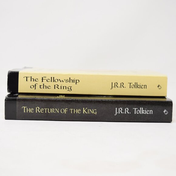 Lord Of The Rings Set Of 2 Quality Paperback Book Club 2001 Fellowship & Return - Picture 3 of 15